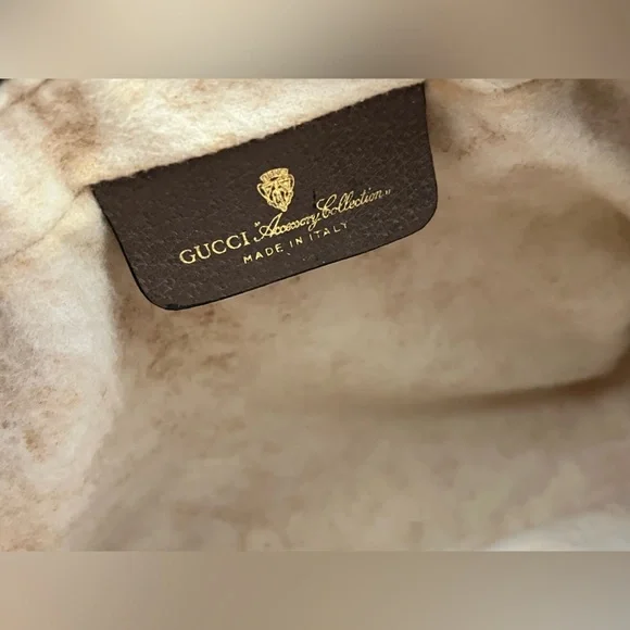 Gucci Ophidia vintage Zip Around Camera leather crossbody bag - Picture 13 of 14